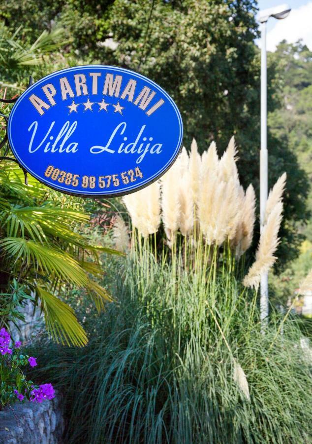 Apartment Villa Lidija Lovran Exterior foto